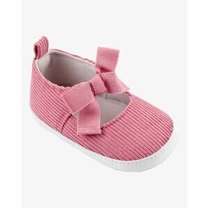 Carter's Baby Pink Bow Sneaker Baby Shoes Size 9-12M